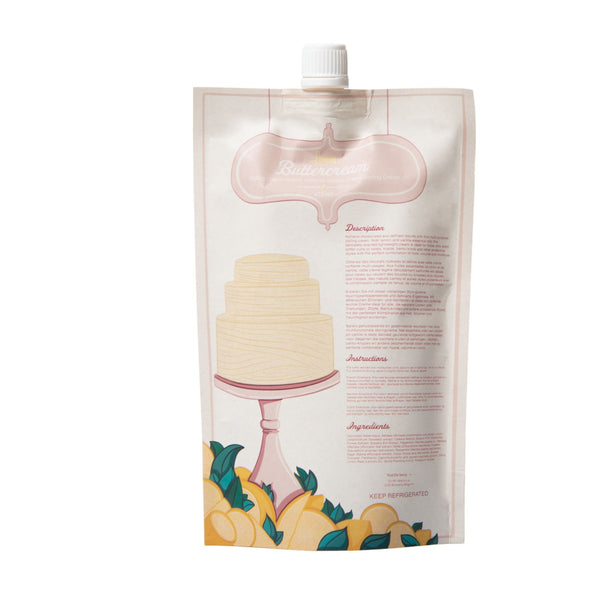 Ecoslay Lemon Buttercream Styling Cream - leichte Stylingcreme mit Zitrone & Vanille für definierte Locken und Frizz-Schutz