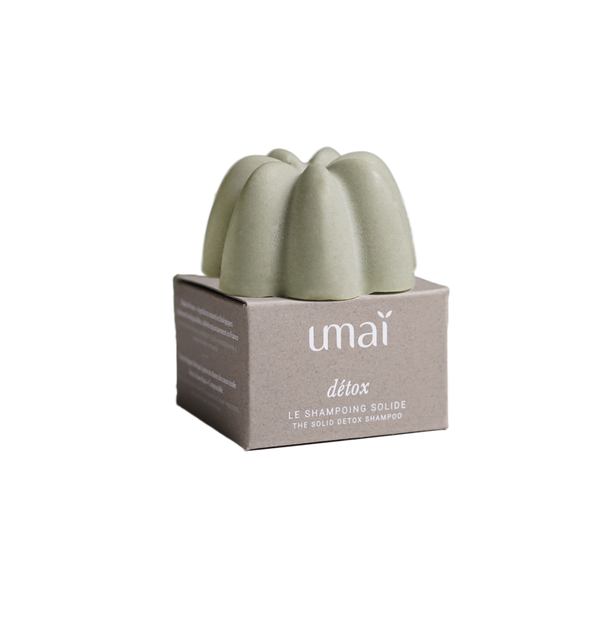 Umai | the solid detox shampoo