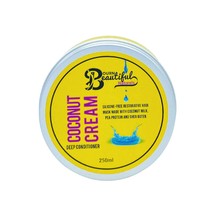 Bourn Beautiful Naturals | Coconut Cream Deep Conditioner - heyCurlz