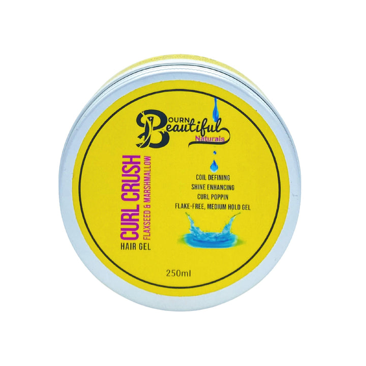 Bourn Beautiful Naturals | Curl Crush Flaxseed & Marshmallow Gel - heyCurlz