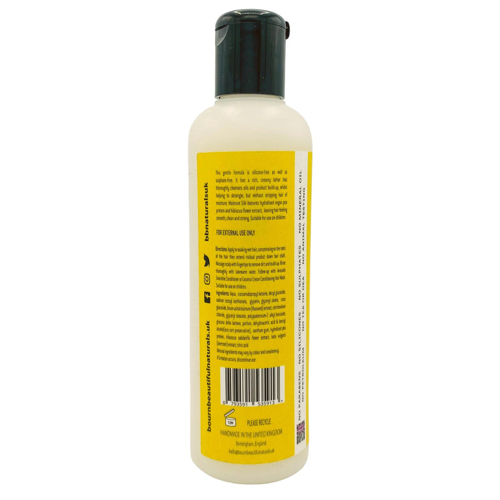 Bourn Beautiful Naturals | Moisture Silk Sulfate - free Shampoo - heyCurlz