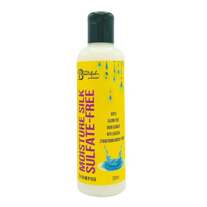 Bourn Beautiful Naturals | Moisture Silk Sulfate - free Shampoo - heyCurlz