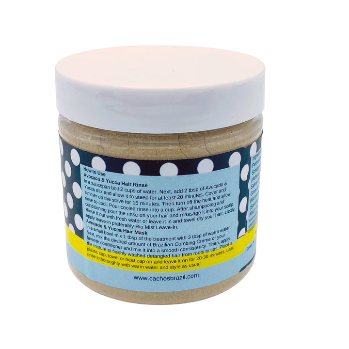 Cachos Brazil | Avocado & Yucca Protein Treatment Mask - heyCurlz