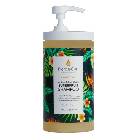 Flora & Curl | African Citrus Superfruit Shampoo - heyCurlz