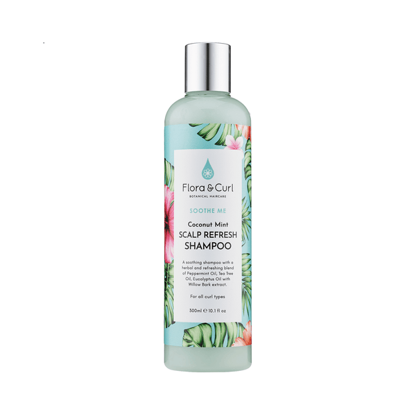 Flora & Curl | Coconut Mint Scalp Refresh Shampoo - heyCurlz