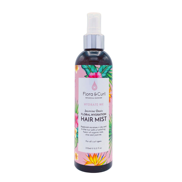 Flora & Curl | Jasmin Oasis Hydrating Hair Mist - heyCurlz