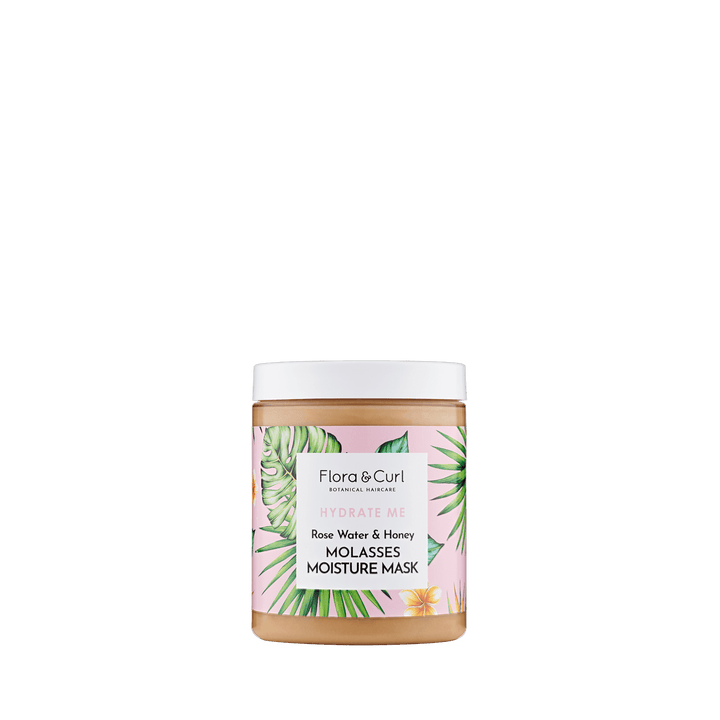 Flora & Curl | Rose Water & Honey Molasses Moisture Mask - heyCurlz