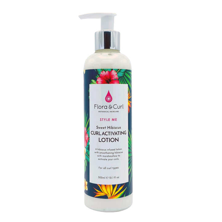 Flora & Curl | Sweet Hibiscus Curl Activating Lotion - heyCurlz
