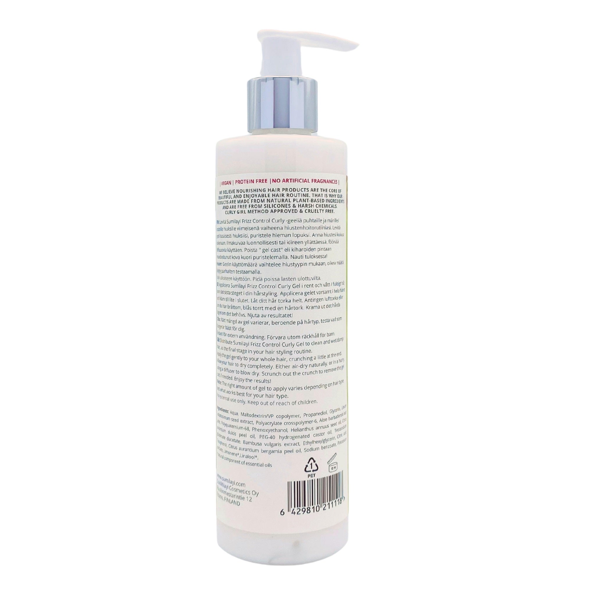  Frizz Control Curly Gel